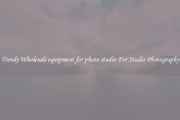 Trendy Wholesale equipment for photo studio For Studio Photography