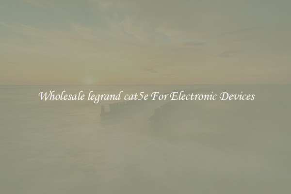 Wholesale legrand cat5e For Electronic Devices