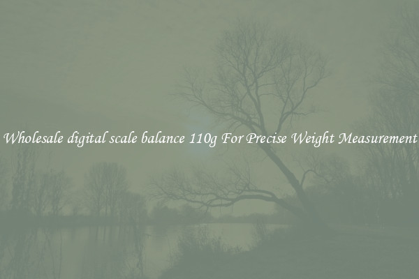 Wholesale digital scale balance 110g For Precise Weight Measurement